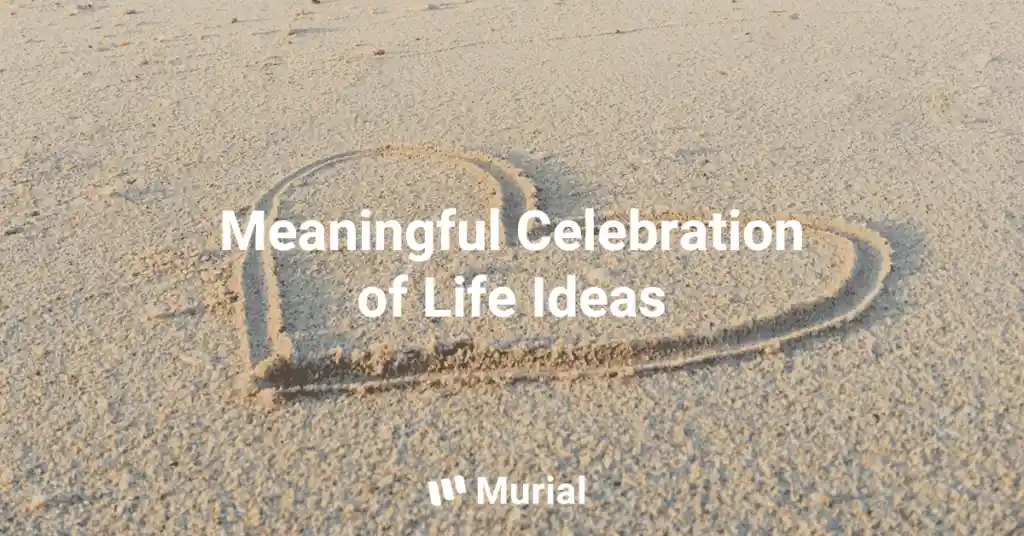 celebration of life idea image